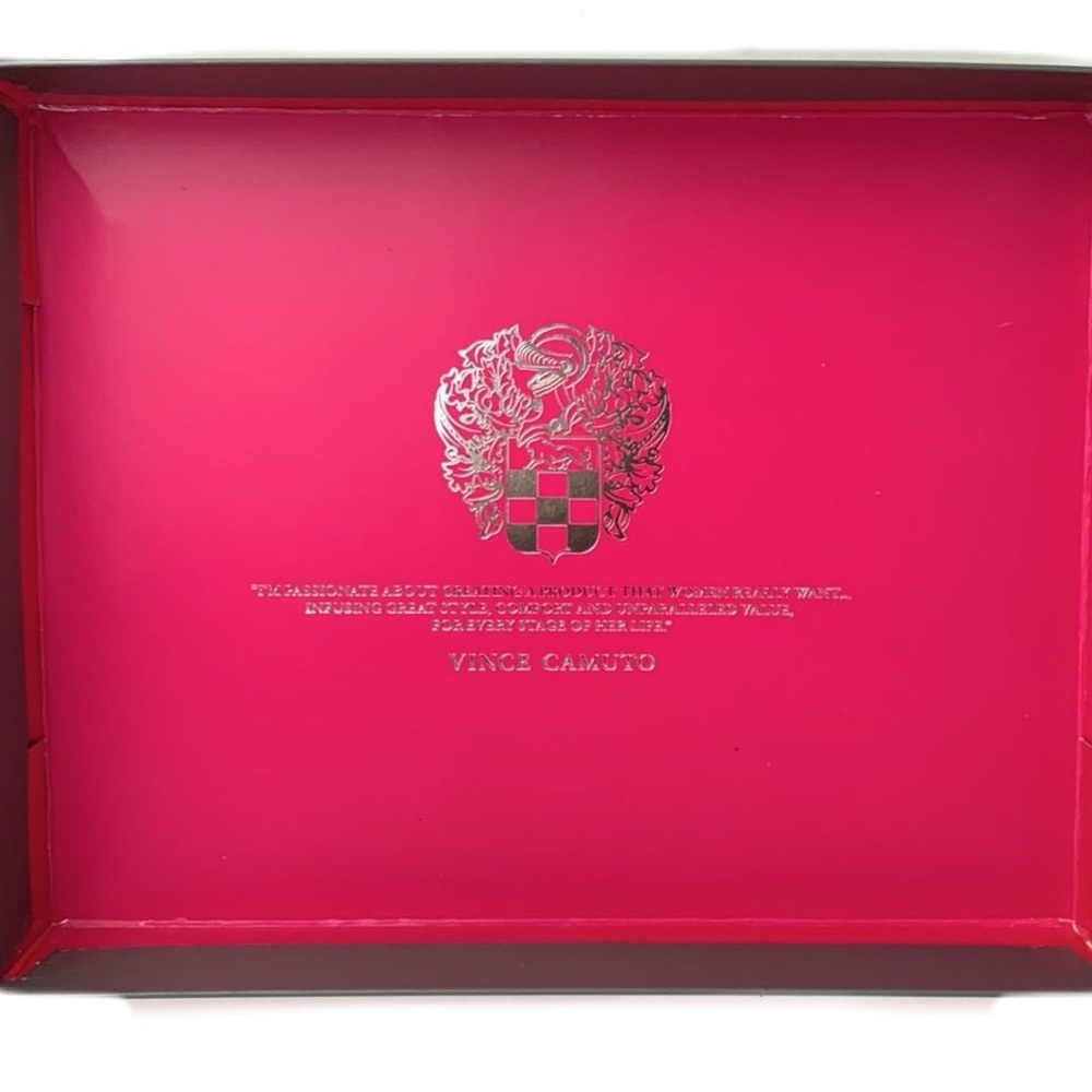 Vince Camuto Sandria Peep Toe Lace-up Stiletto Heels Zipper Shoes Women's 9M - Picture 10 of 12